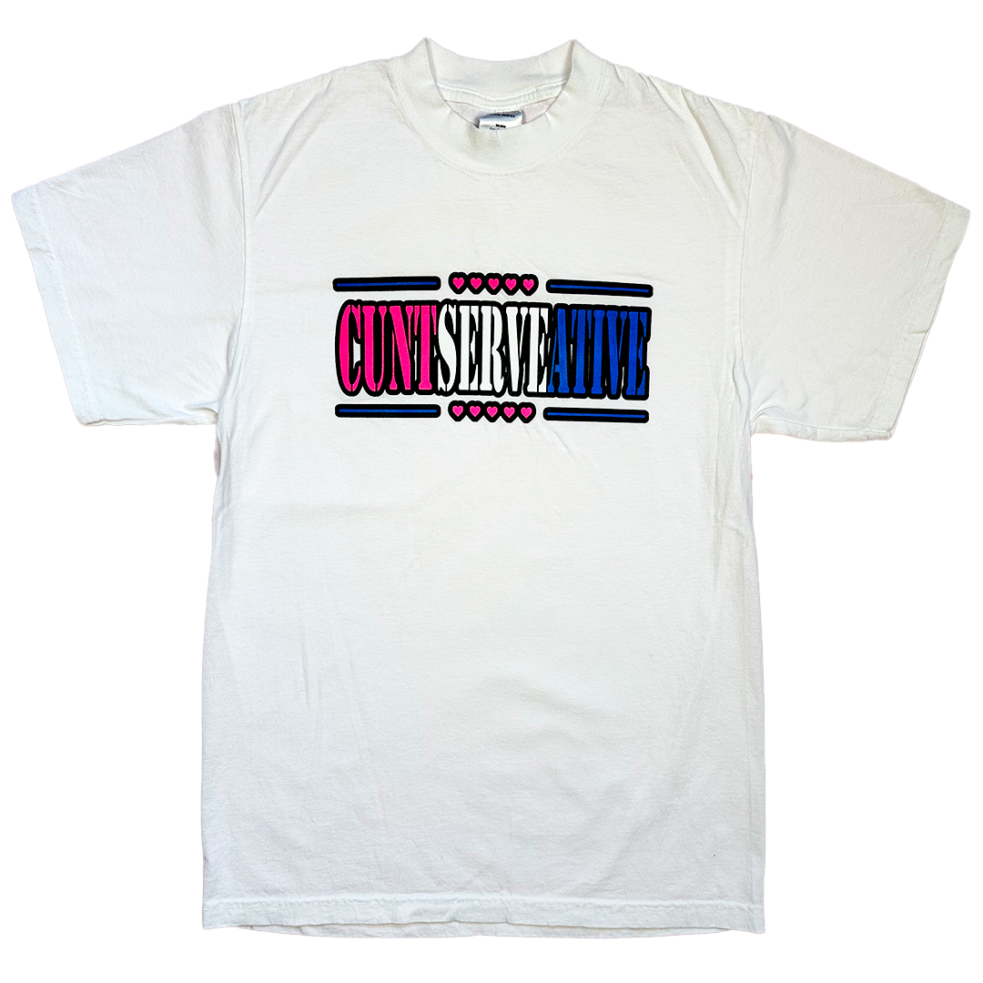 CuntServeAtive TEE WHITE