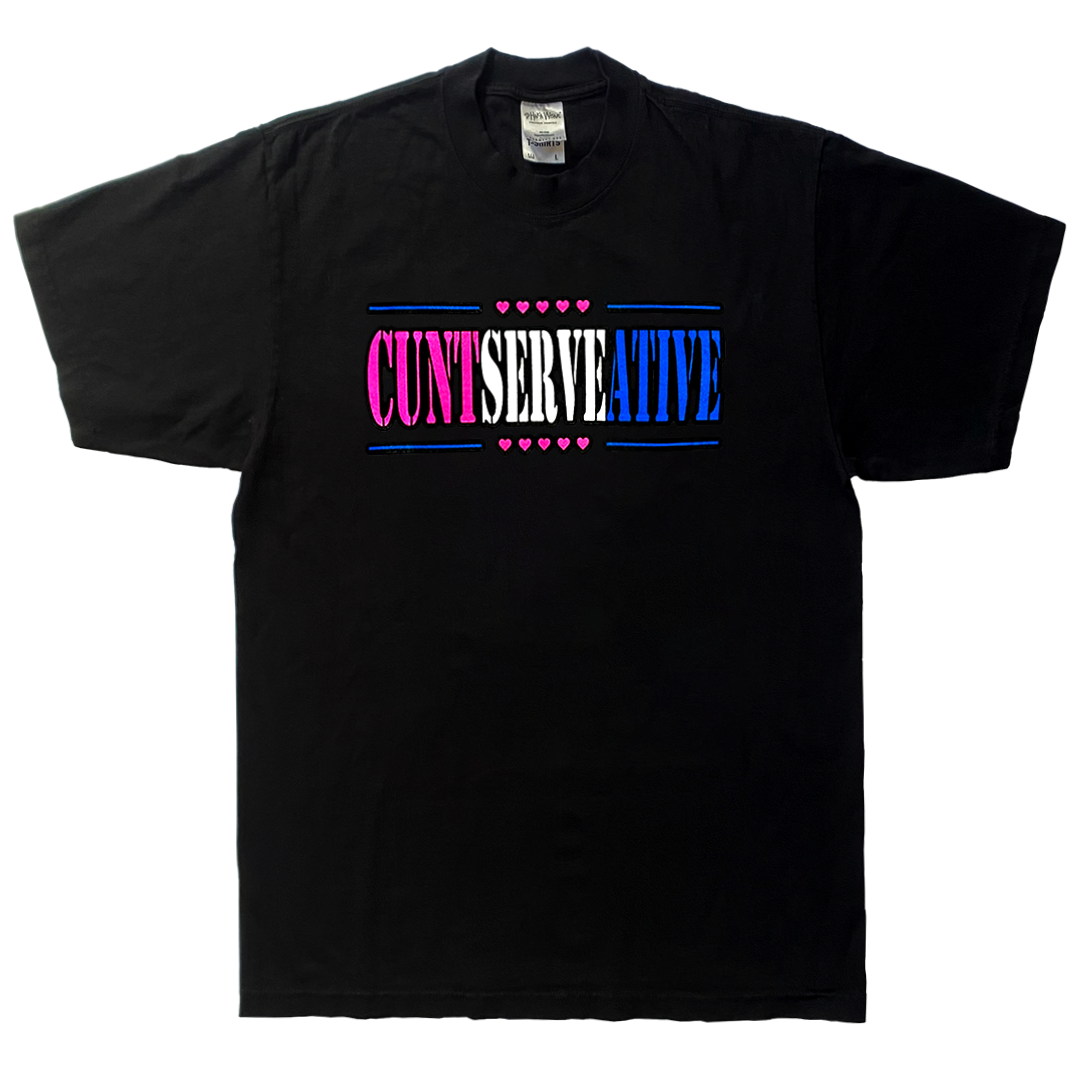 CuntServeAtive TEE BLACK