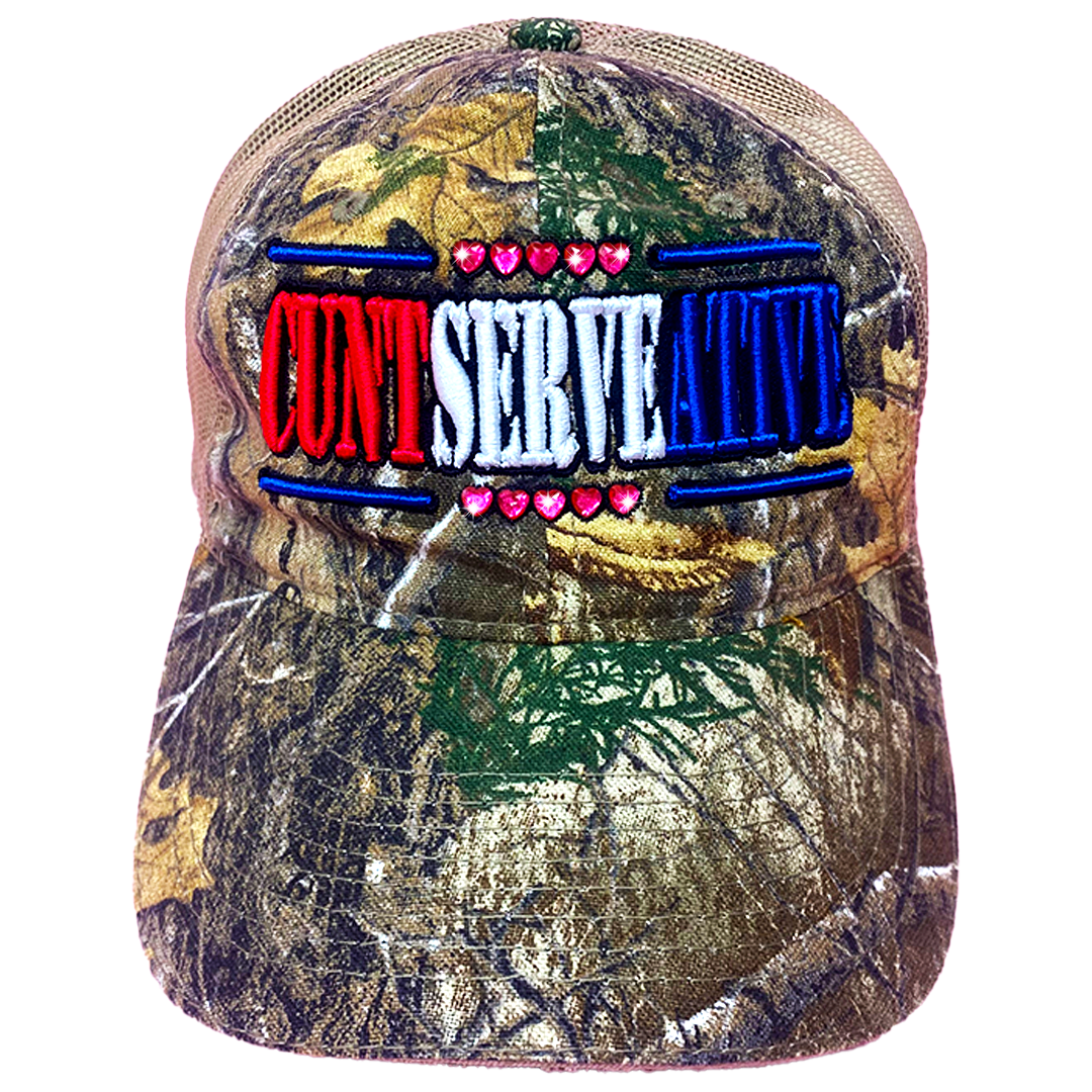 CuntServeAtive CAMO HAT